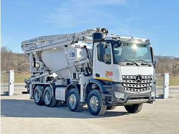 콘크리트 믹서 트럭 MERCEDES-BENZ Arocs 3743