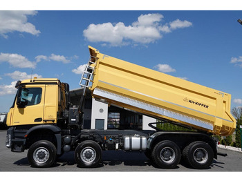 덤프트럭 Mercedes-Benz AROCS 4145 / 8x8 / WYWROTKA TYLNOZSYPOWA / KH KIPPER  / EURO 6 : 사진 3