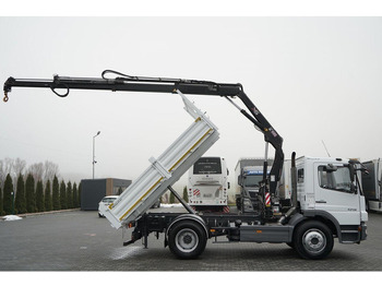 덤프트럭, 크레인 트럭 Mercedes-Benz ATEGO 1218 / 4x2 / WYWROTKA + HDS HIAB 0088 BS-3 / PILOT /MANU : 사진 5 덤프트럭, 크레인 트럭 Mercedes-Benz ATEGO 1218 / 4x2 / WYWROTKA + HDS HIAB 0088 BS-3 / PILOT /MANU : 사진 5