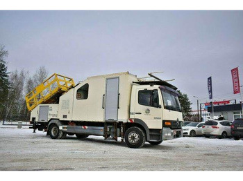 트럭, 크레인 트럭 Mercedes-Benz ATEGO 1323 PK 8000T RAIL Platform : 사진 3 트럭, 크레인 트럭 Mercedes-Benz ATEGO 1323 PK 8000T RAIL Platform : 사진 3