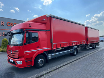 커튼사이더 트럭 MERCEDES-BENZ Atego 1224