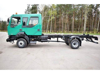 캡 새시 트럭, 크레인 트럭 Renault MIDLUM 4x4 DOKA DUBEL KABINE CHASSIS : 사진 2