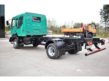 캡 새시 트럭, 크레인 트럭 Renault MIDLUM 4x4 DOKA DUBEL KABINE CHASSIS : 사진 4