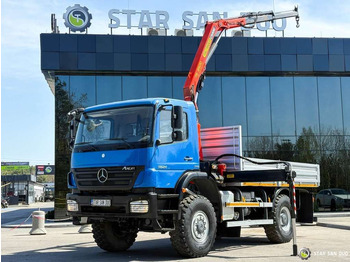 크레인 트럭 MERCEDES-BENZ Axor 1824