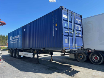 컨테이너 운반 장치/ 스와프 보디 세미 트레일러 Krone containerhenger : 사진 2