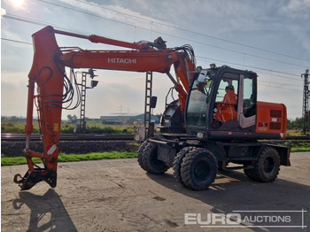 휠 굴삭기 HITACHI ZX140W-3