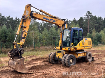 휠 굴삭기 KOMATSU PW160