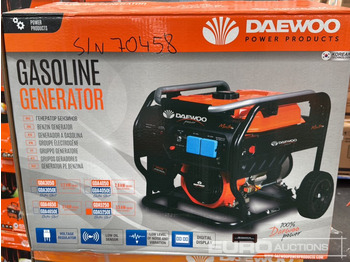 발전기 세트 DAEWOO