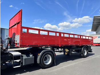 드롭사이드/ 플랫베드 세미 트레일러 Ackermann PS-F10/86E Pritsche MB-Achse 8.480mm : 사진 4