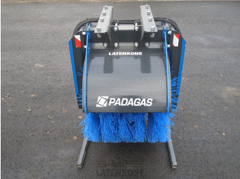 빗자루 건설기계 용 Padagas Puomiharja PIW-60 R ilman kiinnikettä : 사진 2