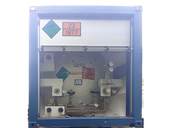 유조 세미 트레일러 Ziemann LNG Methan Gas Cryogenic tank container 40ft tank : 사진 5