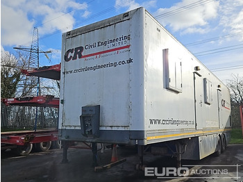 밀폐형 박스 세미 트레일러