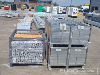 건설장비 Unused 2025 KMY INDUSTRIAL Steel Grating (2 of), Stillage of Metal Fencing Posts : 사진 4