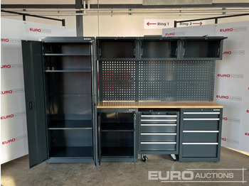 건설장비 Unused Boss 2.6m 9 Drawer, 5 Cabinet Tool Station : 사진 4 건설장비 Unused Boss 2.6m 9 Drawer, 5 Cabinet Tool Station : 사진 4