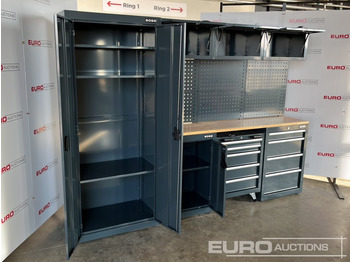 건설장비 Unused Boss 2.6m 9 Drawer, 5 Cabinet Tool Station : 사진 5 건설장비 Unused Boss 2.6m 9 Drawer, 5 Cabinet Tool Station : 사진 5