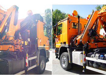 제설차량 MERCEDES-BENZ ACTROS 1836 /4x4/TÜV/FASSI 110/MEILLER/Winterdienst/Wechselsystem : 사진 5