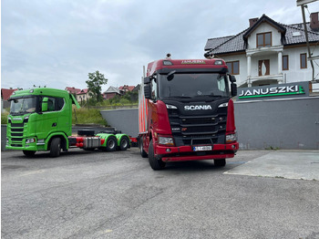 목재 트럭 SCANIA R 520