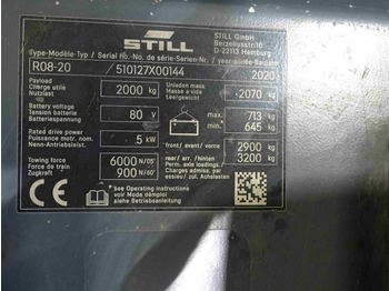 견인 트랙터 Still R08-20 : 사진 5 견인 트랙터 Still R08-20 : 사진 5