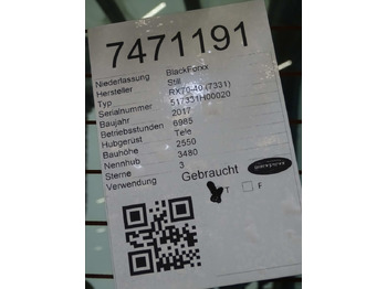 전기 지게차 STILL RX60