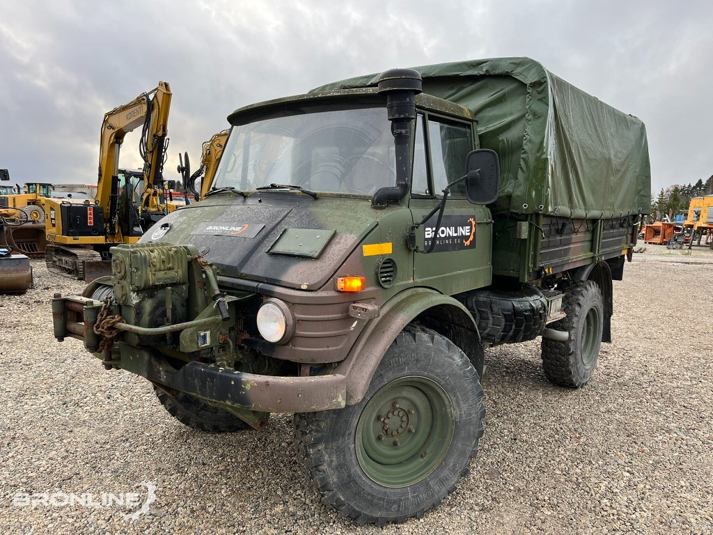 1976 Mercedes-Benz Unimog 416 4x4 + Winch - 드롭사이드/ 플랫베드 트럭 : 사진 1 1976 Mercedes-Benz Unimog 416 4x4 + Winch - 드롭사이드/ 플랫베드 트럭 : 사진 1