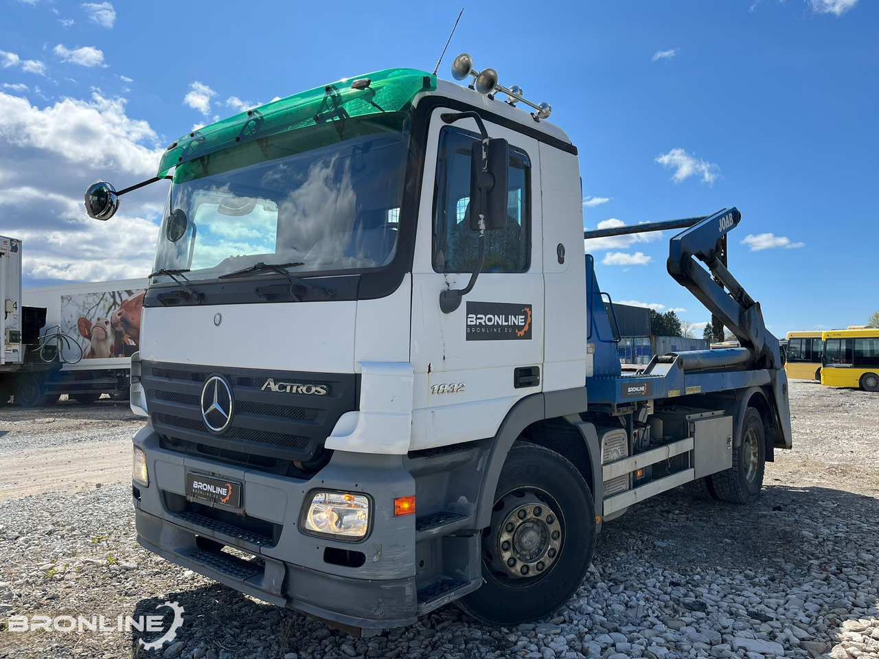 2004 Mercedes-Benz Actros 1832 Skip Loader Joab - 스킵 로더 트럭 : 사진 1 2004 Mercedes-Benz Actros 1832 Skip Loader Joab - 스킵 로더 트럭 : 사진 1