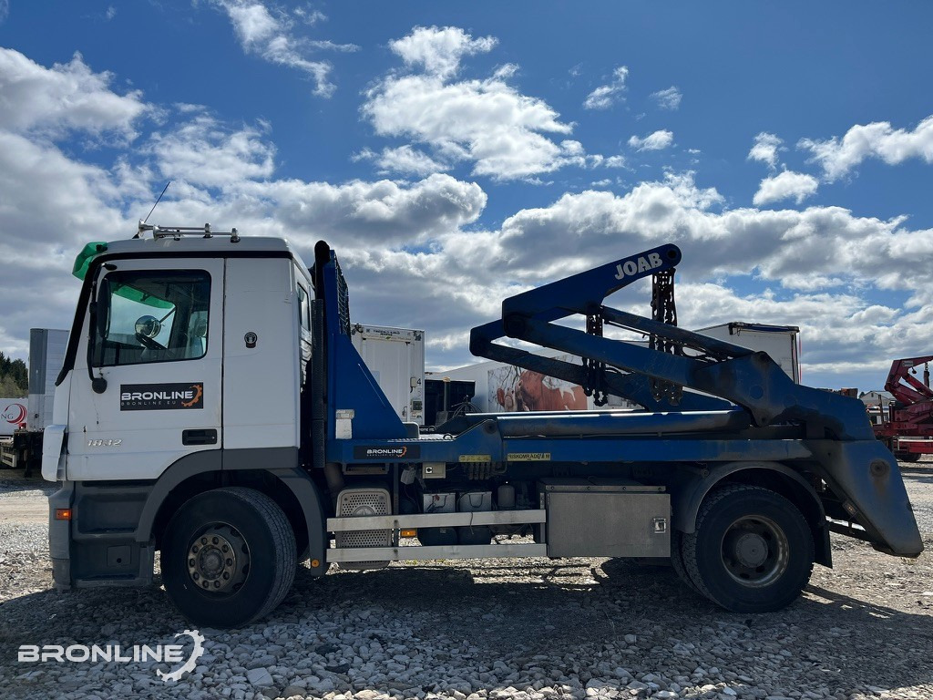 2004 Mercedes-Benz Actros 1832 Skip Loader Joab - 스킵 로더 트럭 : 사진 3 2004 Mercedes-Benz Actros 1832 Skip Loader Joab - 스킵 로더 트럭 : 사진 3