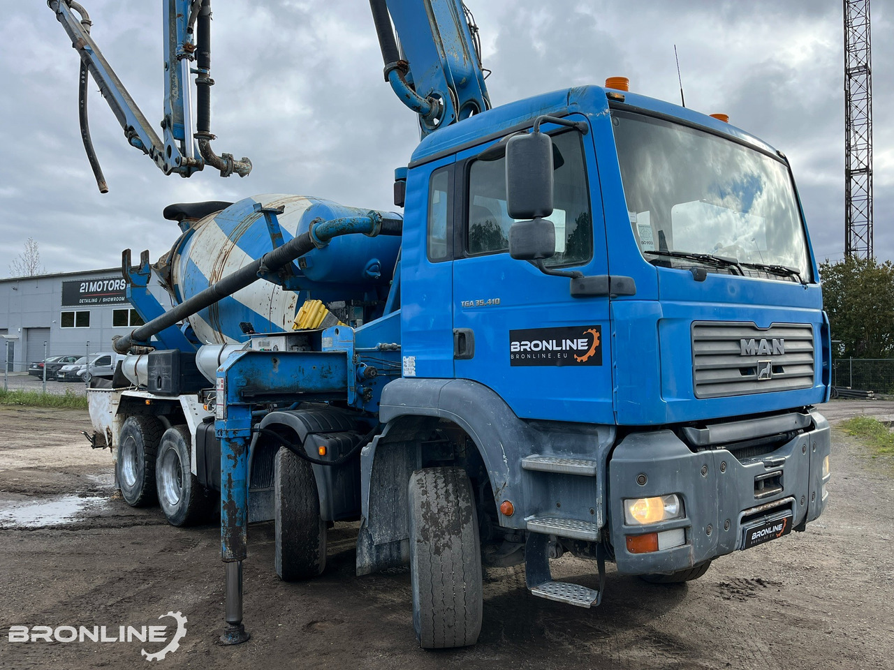2005 MAN TGA 35.410 8X4 PUMI - 콘크리트 믹서 트럭 : 사진 2 2005 MAN TGA 35.410 8X4 PUMI - 콘크리트 믹서 트럭 : 사진 2