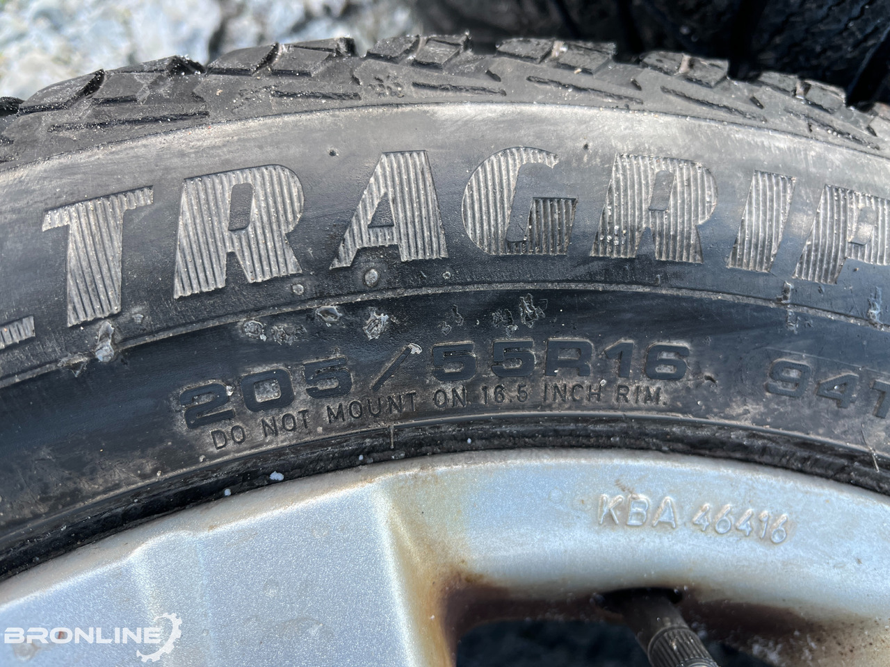 Veljekomplekt rehvidega M+S 205/55/R16 - 휠 및 타이어 패키지 밴 용 : 사진 4 Veljekomplekt rehvidega M+S 205/55/R16 - 휠 및 타이어 패키지 밴 용 : 사진 4