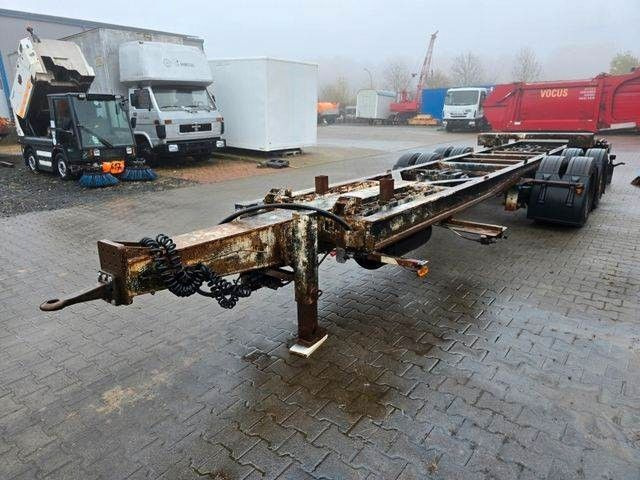 HKM G 18 TS ZL 1,3 Tandem, Schlitten, Abroller - 롤오프/ 스킵 트레일러 : 사진 1 HKM G 18 TS ZL 1,3 Tandem, Schlitten, Abroller - 롤오프/ 스킵 트레일러 : 사진 1