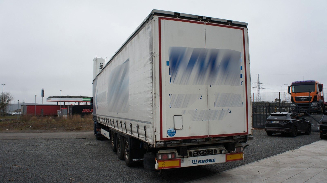 Krone SD Doppelter Boden Verstärkte Plane 2x Liftachse - 커튼사이더 세미 트레일러 : 사진 3 Krone SD Doppelter Boden Verstärkte Plane 2x Liftachse - 커튼사이더 세미 트레일러 : 사진 3