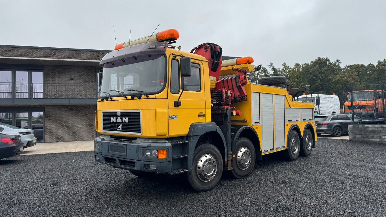 MAN 35.463 Abschleppwagen Kran LKW Berger - 견인 트럭 : 사진 2 MAN 35.463 Abschleppwagen Kran LKW Berger - 견인 트럭 : 사진 2