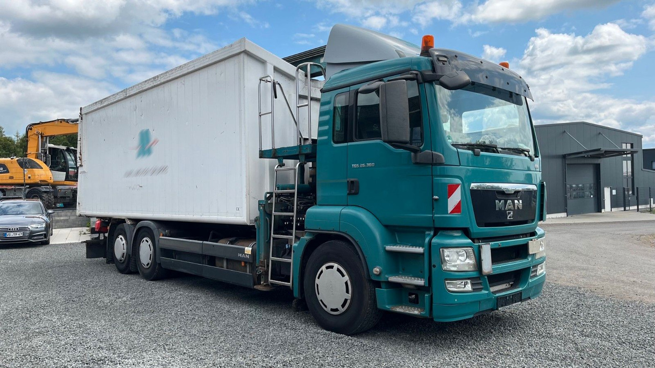 MAN TGS 26.360 Müllwagen Glas Kran Kipper - 쓰레기차 : 사진 3 MAN TGS 26.360 Müllwagen Glas Kran Kipper - 쓰레기차 : 사진 3