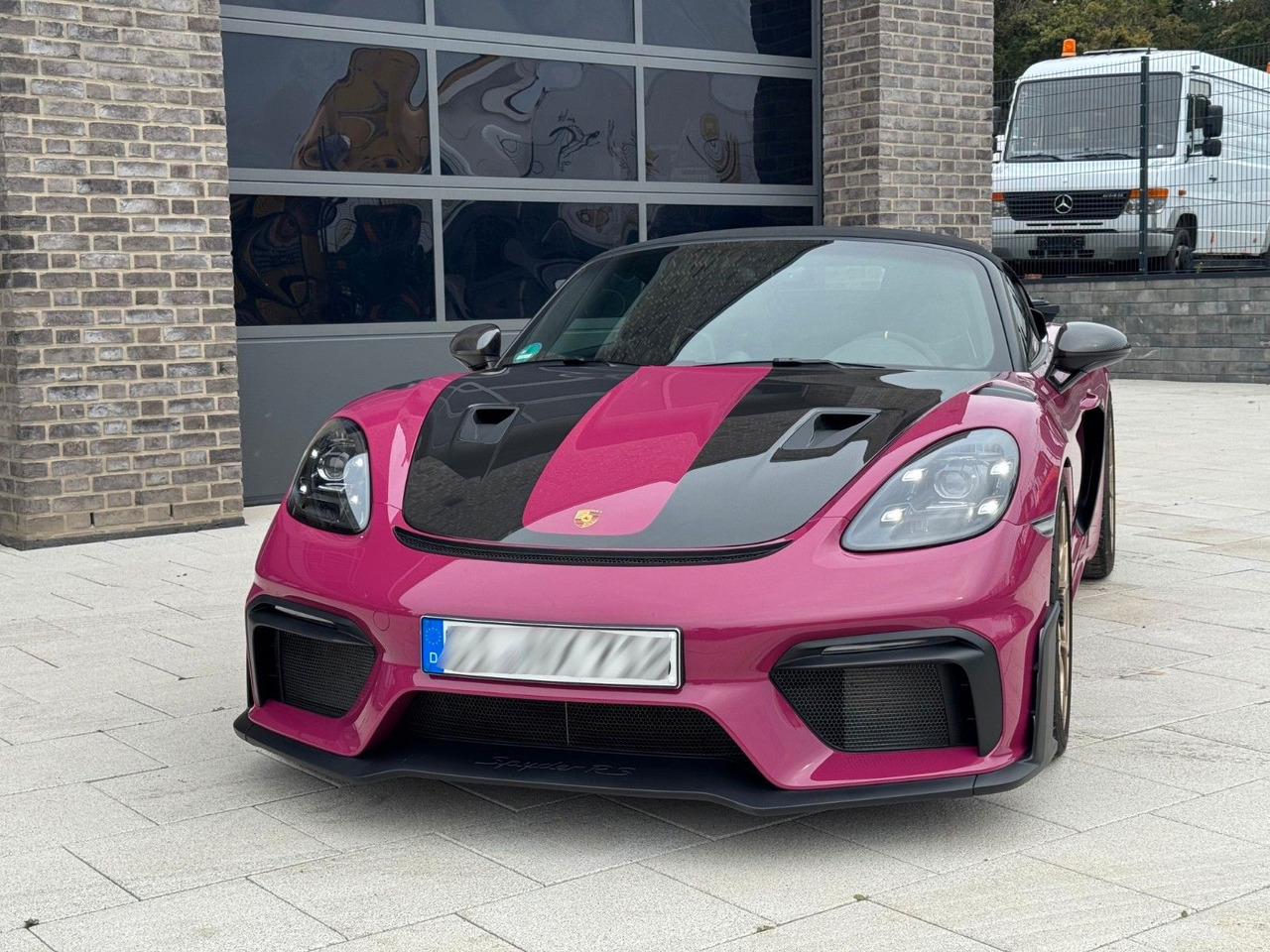 Porsche Boxster 718 Spyder RS WEISSACH LIFT - 컨버터블 : 사진 2 Porsche Boxster 718 Spyder RS WEISSACH LIFT - 컨버터블 : 사진 2