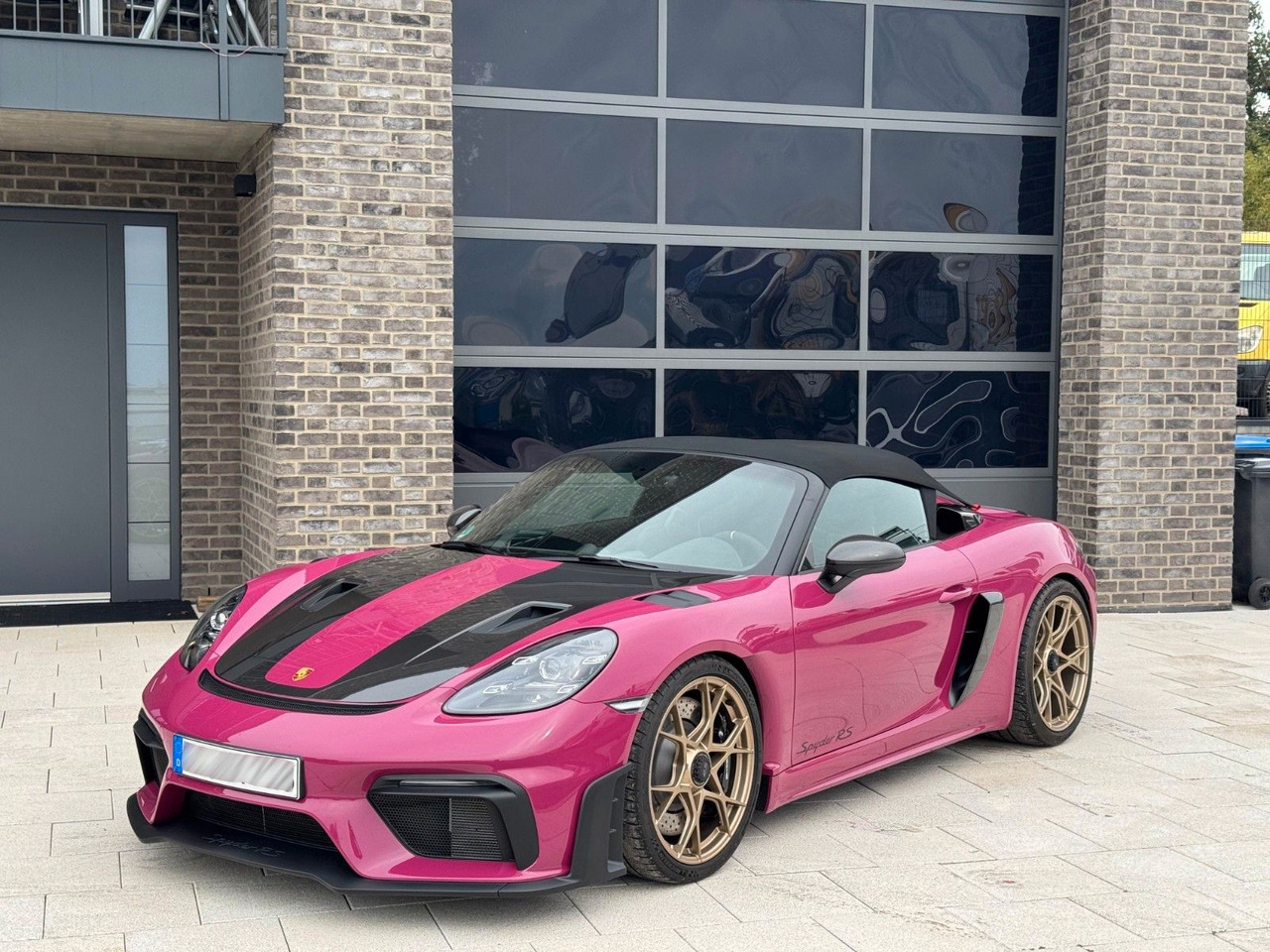 Porsche Boxster 718 Spyder RS WEISSACH LIFT - 컨버터블 : 사진 1 Porsche Boxster 718 Spyder RS WEISSACH LIFT - 컨버터블 : 사진 1