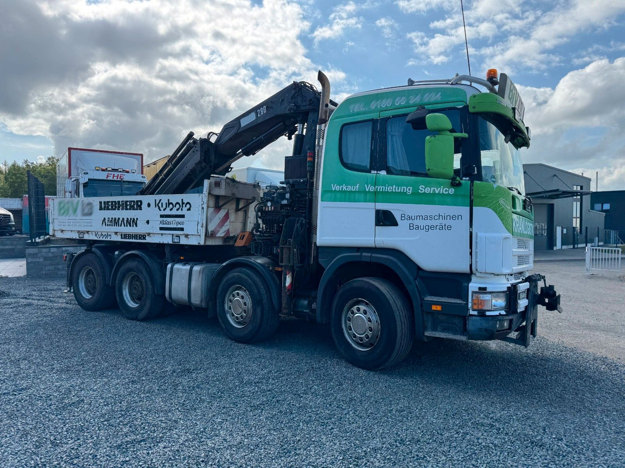 Scania 164G 580 V8 Kran Hiab 280 Retarder Sattelplatte Scania 164G 580 V8 Kran Hiab 280 Retarder Sattelplatte - 드롭사이드/ 플랫베드 트럭, 크레인 트럭 : 사진 4 Scania 164G 580 V8 Kran Hiab 280 Retarder Sattelplatte Scania 164G 580 V8 Kran Hiab 280 Retarder Sattelplatte - 드롭사이드/ 플랫베드 트럭, 크레인 트럭 : 사진 4