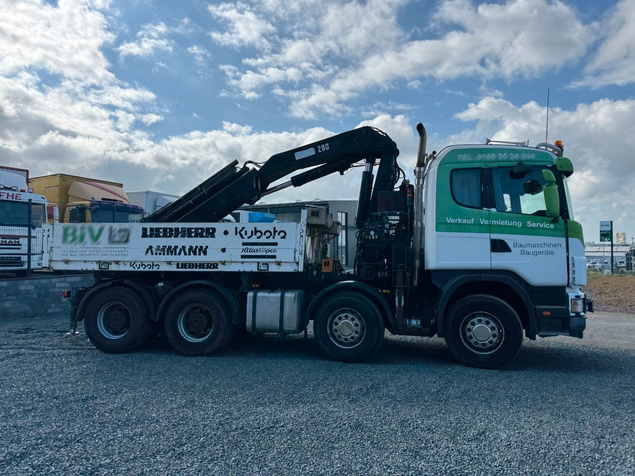 Scania 164G 580 V8 Kran Hiab 280 Retarder Sattelplatte Scania 164G 580 V8 Kran Hiab 280 Retarder Sattelplatte - 드롭사이드/ 플랫베드 트럭, 크레인 트럭 : 사진 5 Scania 164G 580 V8 Kran Hiab 280 Retarder Sattelplatte Scania 164G 580 V8 Kran Hiab 280 Retarder Sattelplatte - 드롭사이드/ 플랫베드 트럭, 크레인 트럭 : 사진 5