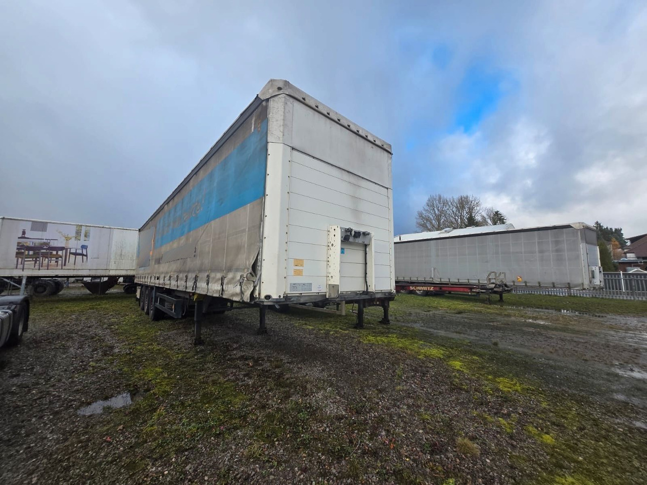 Schmitz Cargobull S01 Pritsche + Plane Auflieger - 커튼사이더 세미 트레일러 : 사진 1 Schmitz Cargobull S01 Pritsche + Plane Auflieger - 커튼사이더 세미 트레일러 : 사진 1