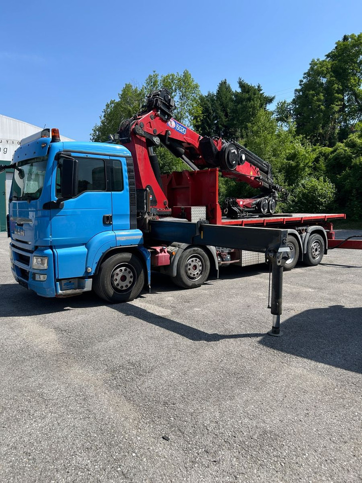 MAN TGS 8x2 mit HMF Kran 6020 Jip Winde - 크레인 트럭 : 사진 4 MAN TGS 8x2 mit HMF Kran 6020 Jip Winde - 크레인 트럭 : 사진 4