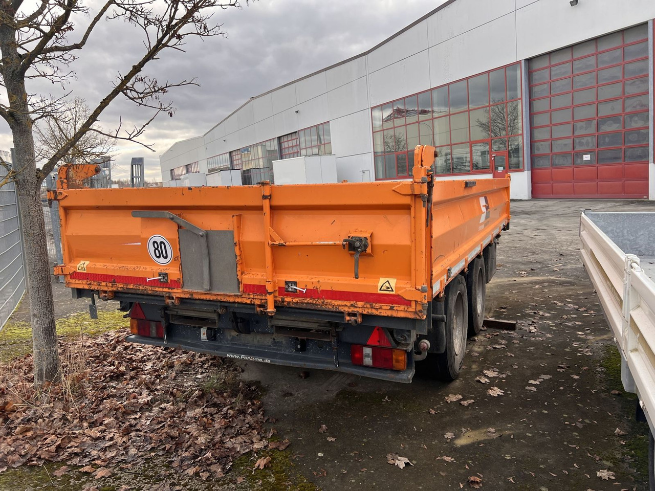 14 t Tandemkipper- Tieflader, Breitbereifung - 덤프 트레일러 : 사진 3 14 t Tandemkipper- Tieflader, Breitbereifung - 덤프 트레일러 : 사진 3