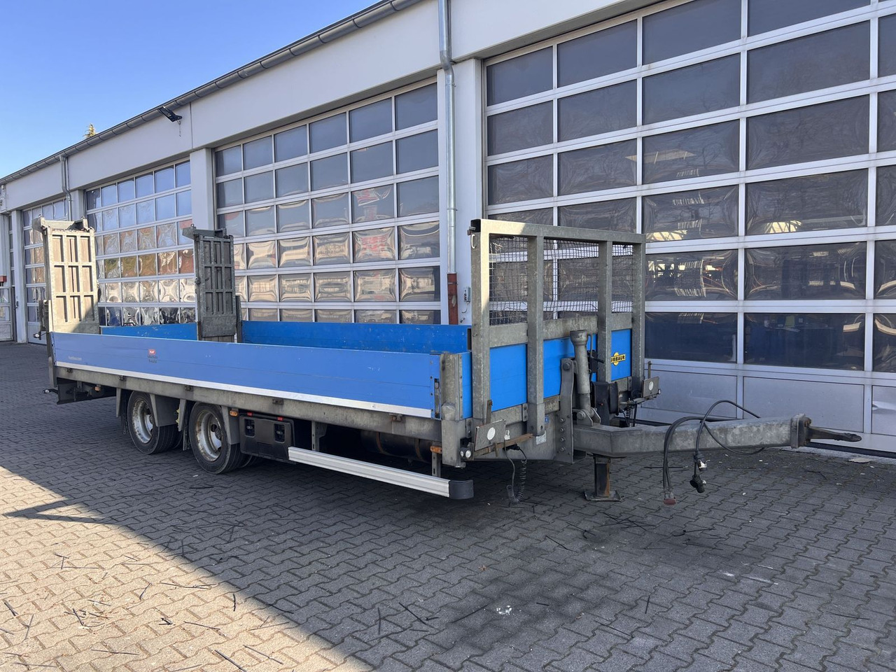 Humbaur 13,6 t Tandemtieflader - 저하대 트레일러 : 사진 2 Humbaur 13,6 t Tandemtieflader - 저하대 트레일러 : 사진 2