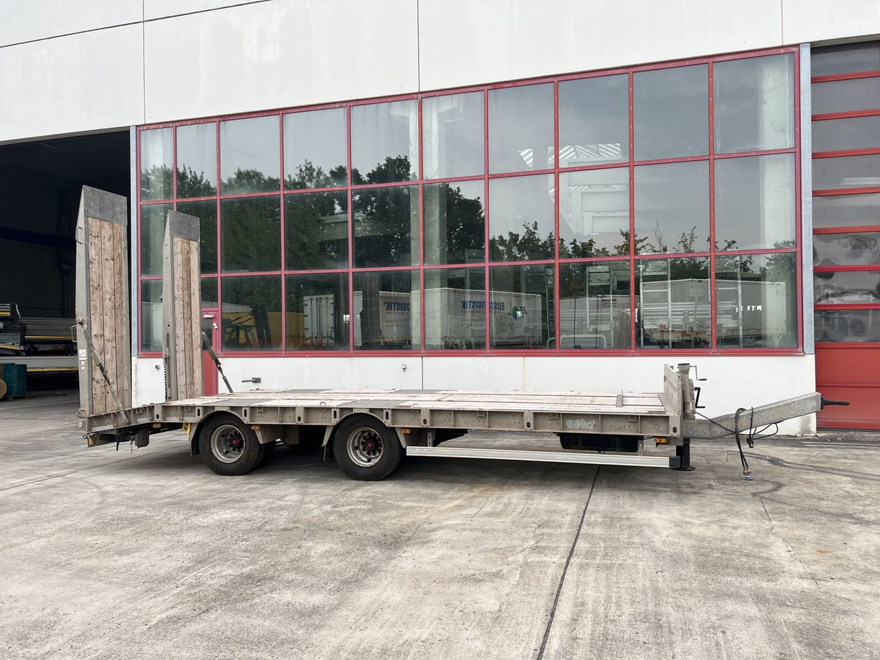 Humbaur HBTZ 21 t Tandemtieflader - 저하대 트레일러 : 사진 1 Humbaur HBTZ 21 t Tandemtieflader - 저하대 트레일러 : 사진 1
