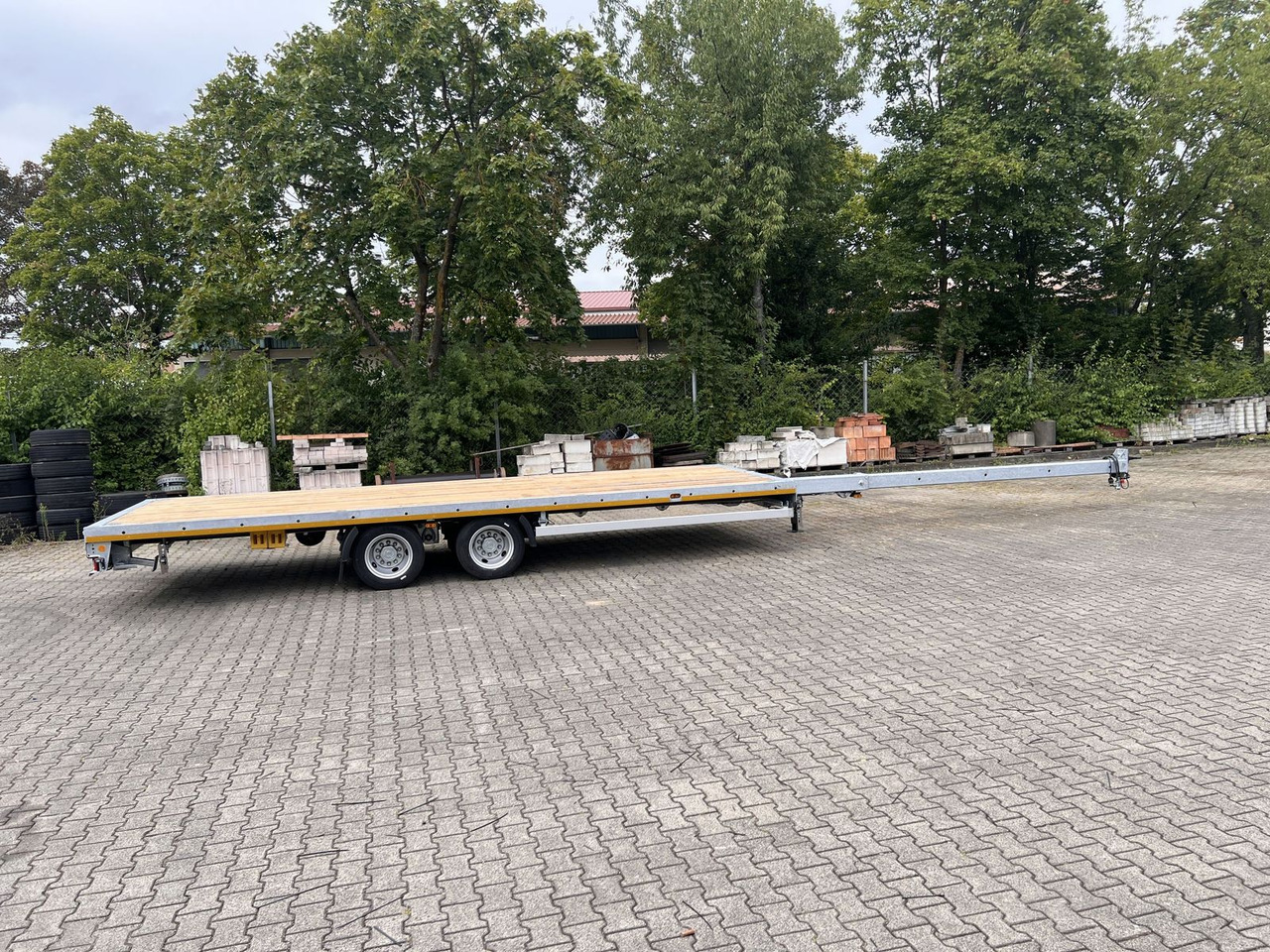 Möslein 11,9 t Tandemanhänger- Tieflader, ausziehbar - 세미 트레일러 : 사진 5 Möslein 11,9 t Tandemanhänger- Tieflader, ausziehbar - 세미 트레일러 : 사진 5