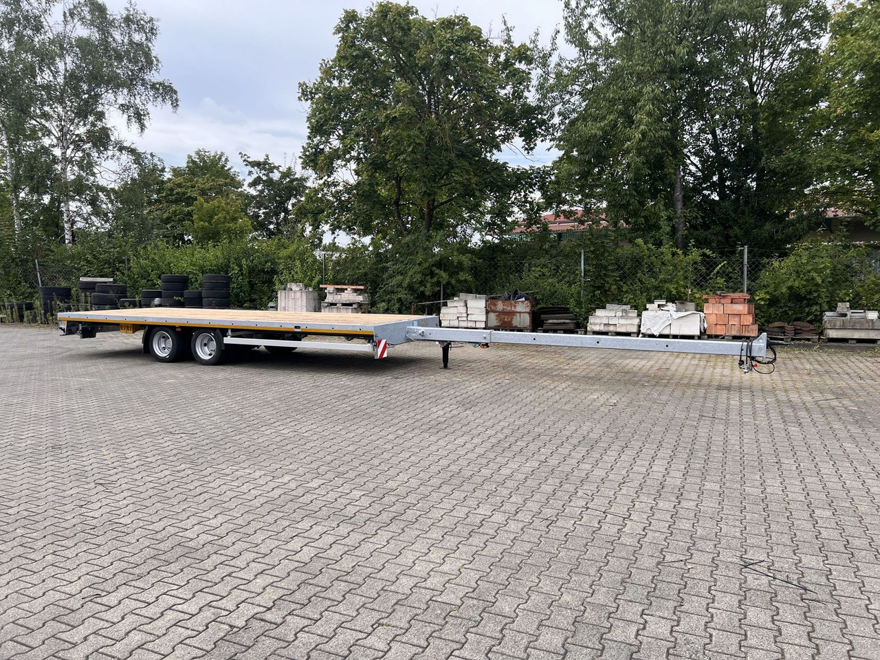Möslein 13,9 t Tandemanhänger- Tieflader, ausziehbarLuf - 세미 트레일러 : 사진 1 Möslein 13,9 t Tandemanhänger- Tieflader, ausziehbarLuf - 세미 트레일러 : 사진 1