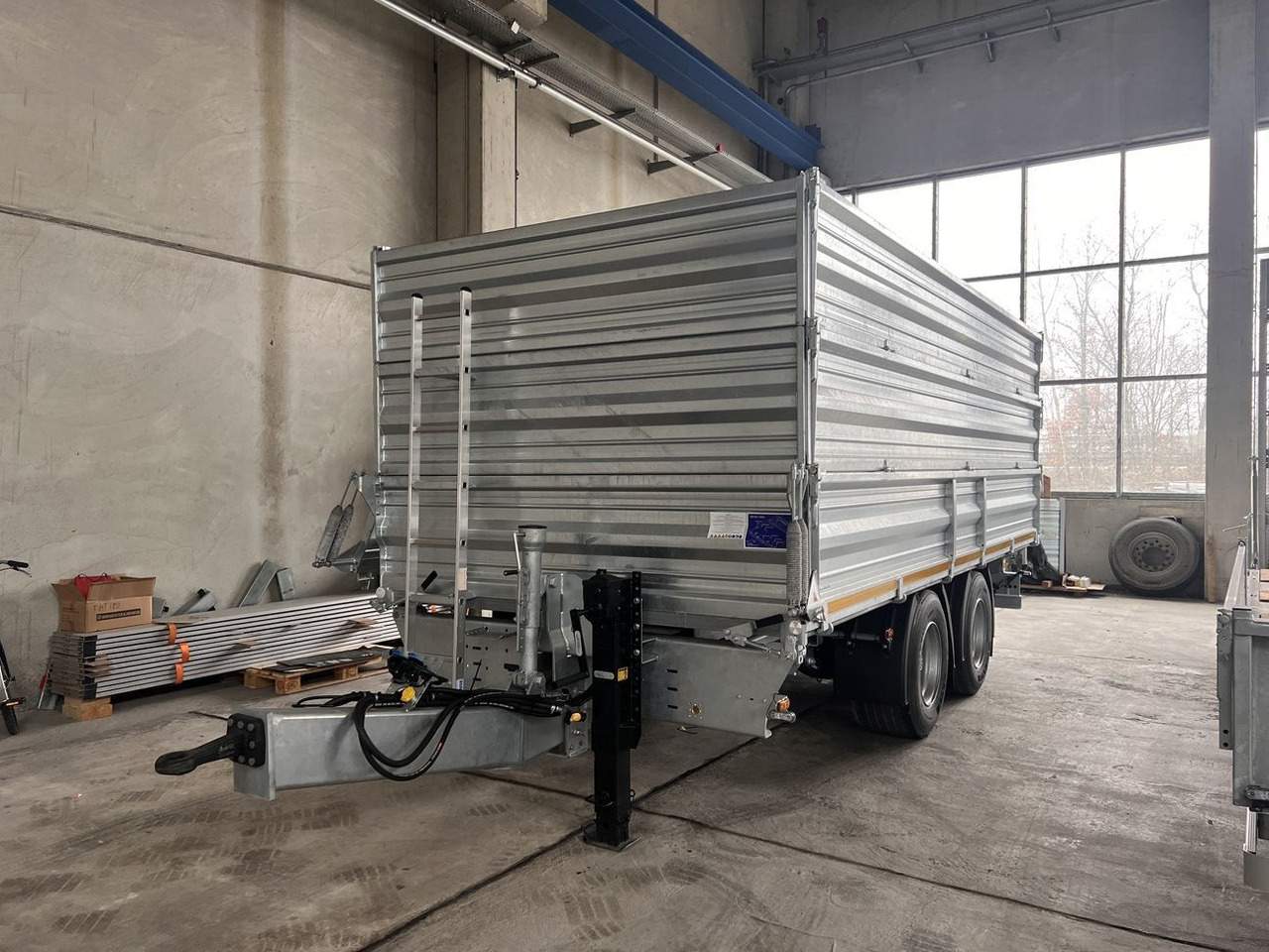 Möslein 19 t Tandem Kipper Tieflader2 x Aufsatzbordwänd - 덤프 트레일러 : 사진 3 Möslein 19 t Tandem Kipper Tieflader2 x Aufsatzbordwänd - 덤프 트레일러 : 사진 3