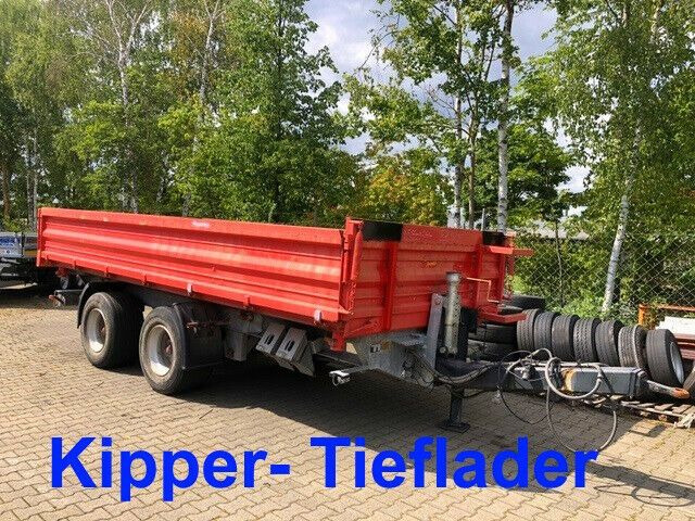 Möslein 19 t Tandemkipper- Tieflader - 덤프 트레일러 : 사진 1 Möslein 19 t Tandemkipper- Tieflader - 덤프 트레일러 : 사진 1