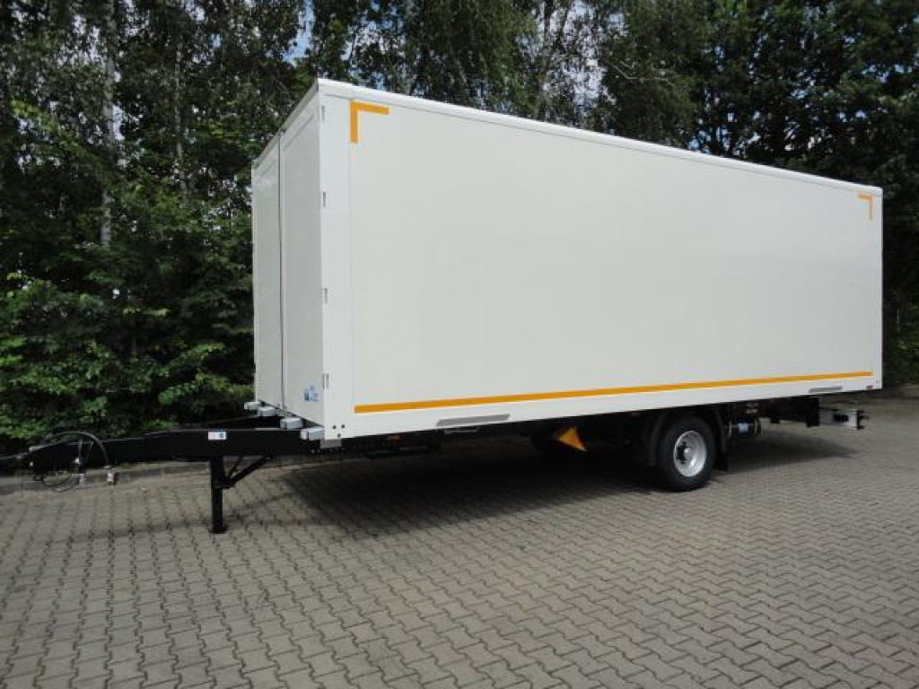 Möslein EK 1- D 7,3 1 Achs Kofferanhänger Durchladen, Neufahrzeug - 밀폐형 박스 트레일러 : 사진 1 Möslein EK 1- D 7,3 1 Achs Kofferanhänger Durchladen, Neufahrzeug - 밀폐형 박스 트레일러 : 사진 1