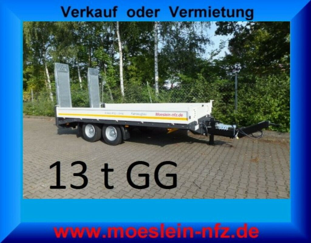 Möslein Neuer Tandemtieflader 13 t GG - 저하대 트레일러 : 사진 2 Möslein Neuer Tandemtieflader 13 t GG - 저하대 트레일러 : 사진 2