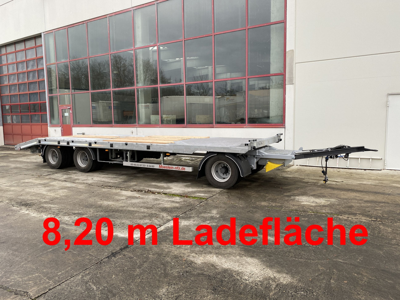 Möslein T 3-8,20 P OR 3 Achs Tieflader gerader Ladefläche 8,10 m,Neufahrzeug - 저하대 트레일러 : 사진 1 Möslein T 3-8,20 P OR 3 Achs Tieflader gerader Ladefläche 8,10 m,Neufahrzeug - 저하대 트레일러 : 사진 1