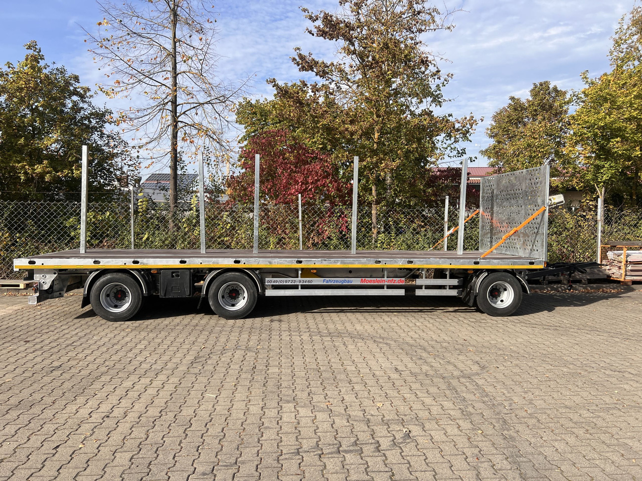 Möslein T 3 Plato 10,5 m  3 Achs Jumbo- Plato- Anhänger 10,50 m, Mega - 드롭사이드/ 플랫베드 트레일러 : 사진 4 Möslein T 3 Plato 10,5 m  3 Achs Jumbo- Plato- Anhänger 10,50 m, Mega - 드롭사이드/ 플랫베드 트레일러 : 사진 4