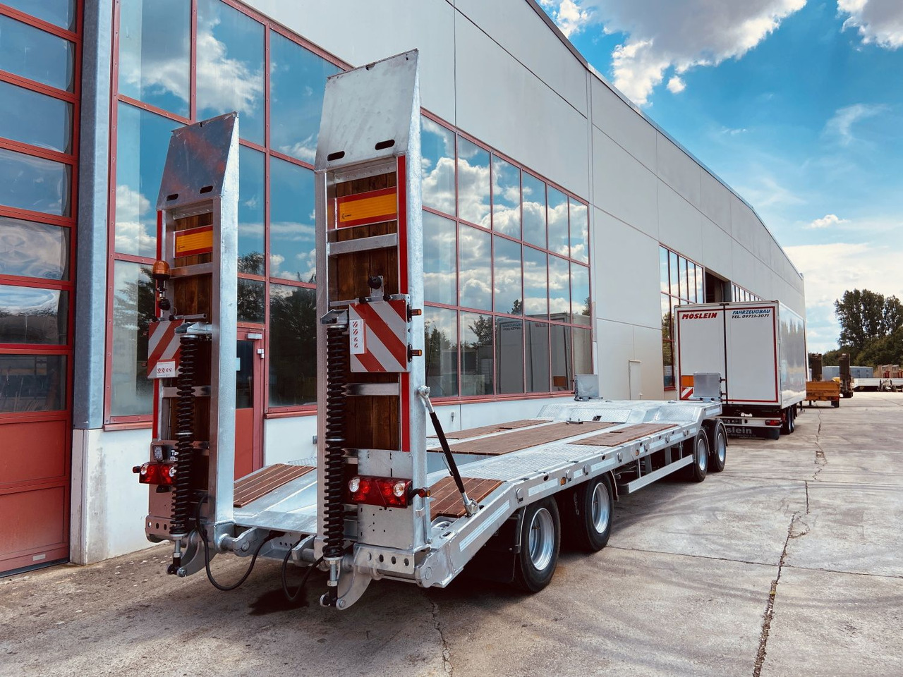 Möslein T 4 VB F 4 Achs Tieflader- Anhänger, Neufahrzeug - 저하대 트레일러 : 사진 5 Möslein T 4 VB F 4 Achs Tieflader- Anhänger, Neufahrzeug - 저하대 트레일러 : 사진 5